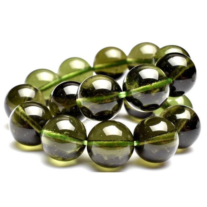 1点物】極上SA級☆入手困難 モルダバイト 10mm ブレスレット 1点物】極上SA級☆入手困難 モルダバイト 10mm ブレスレット
