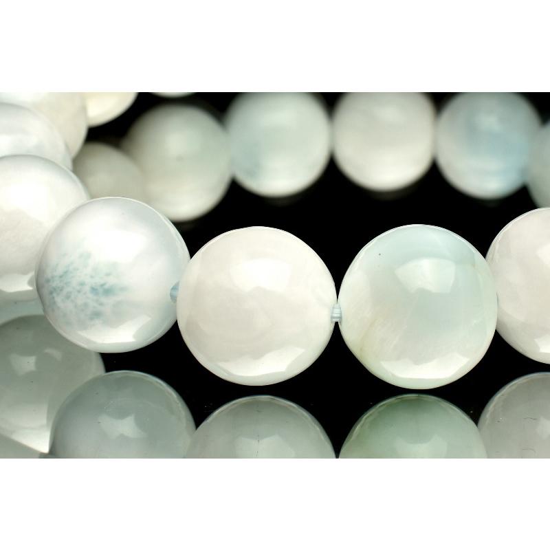 1点物】カリブ海の宝石 ラリマー 11.5mm ブレスレット _M10109 