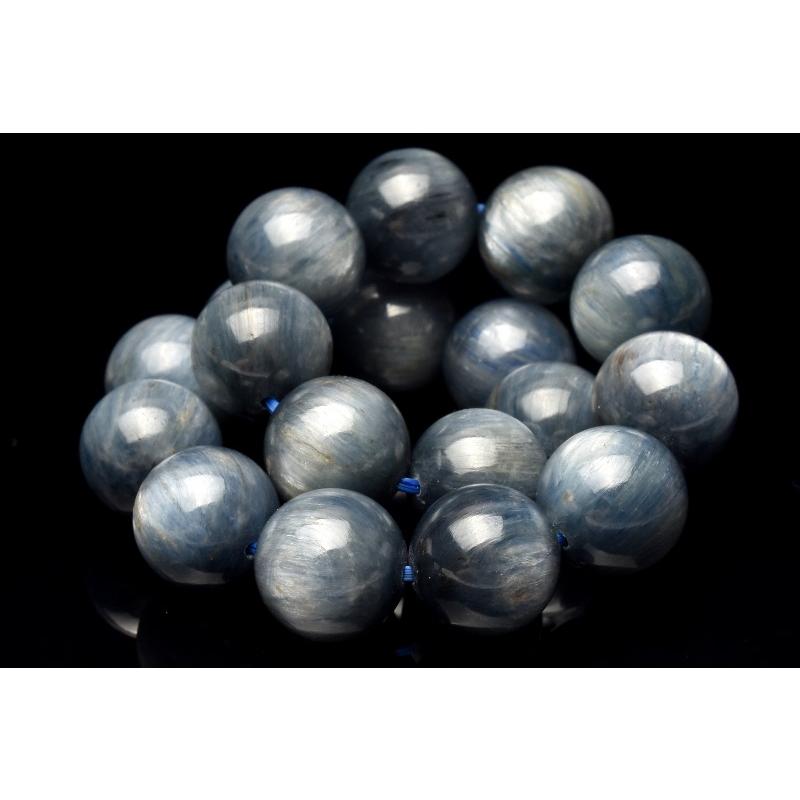1点物】天然色◇キャッツアイ効果 カイヤナイト 10.5mm