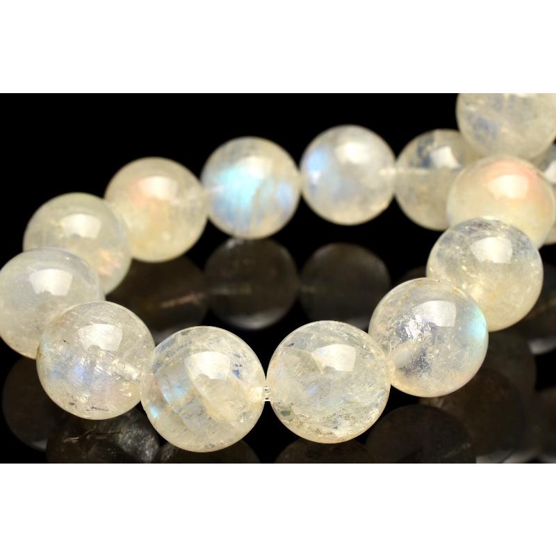 1点物】AAオーロラシラー☆マダガスカル産 レインボームーンストーン  