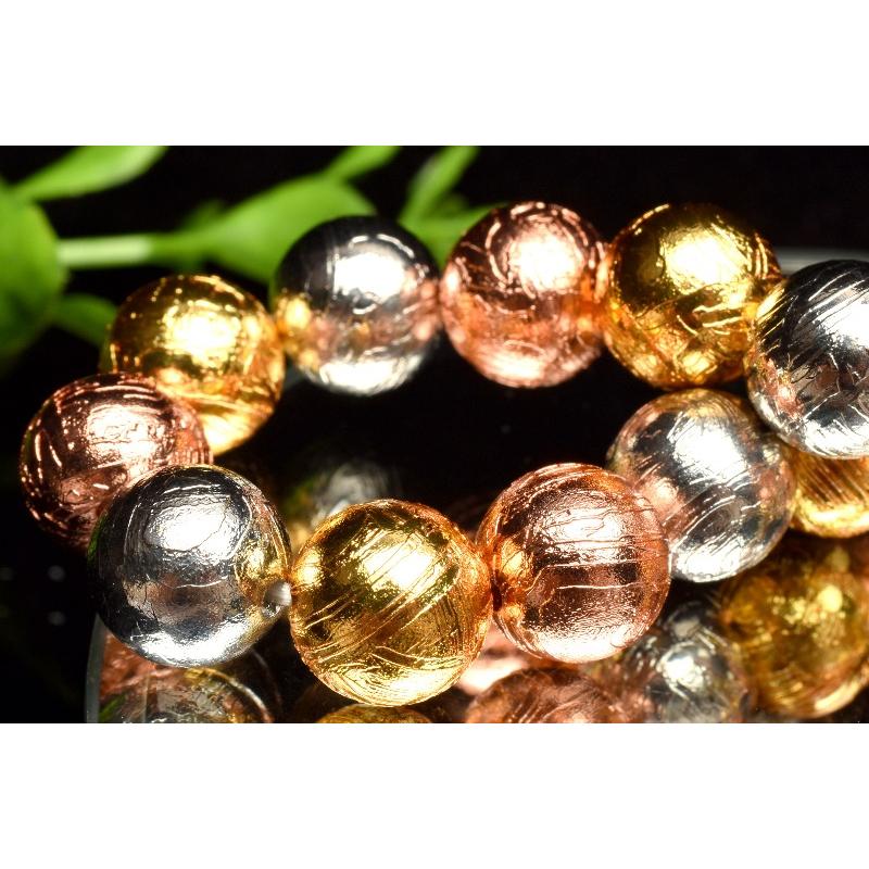 宇宙からの贈り物 ◇メテオライト(アルタイ隕石)ブレスレット天然石