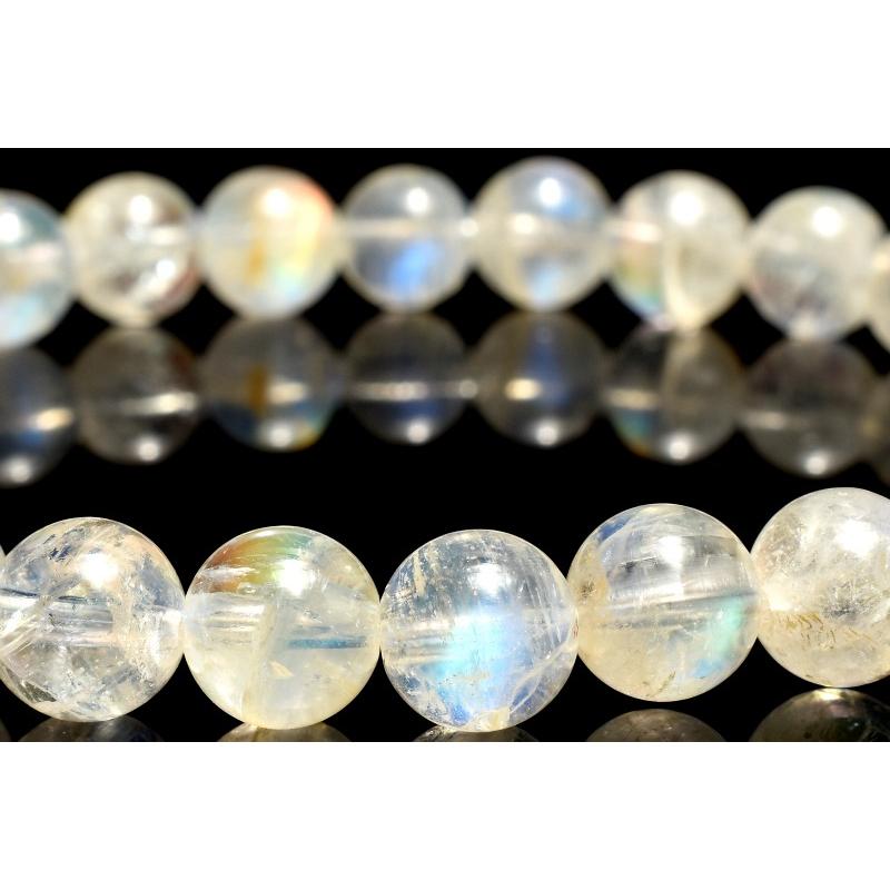 1点物】AAAオーロラシラー☆マダガスカル産 レインボームーンストーン