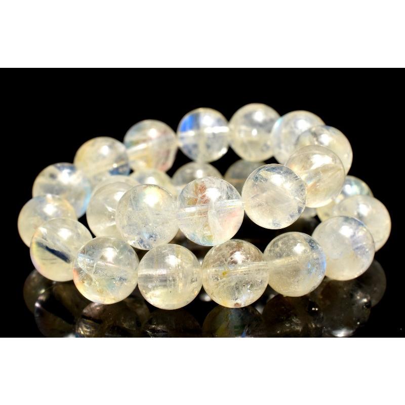 1点物】AAAオーロラシラー☆マダガスカル産 レインボームーンストーン