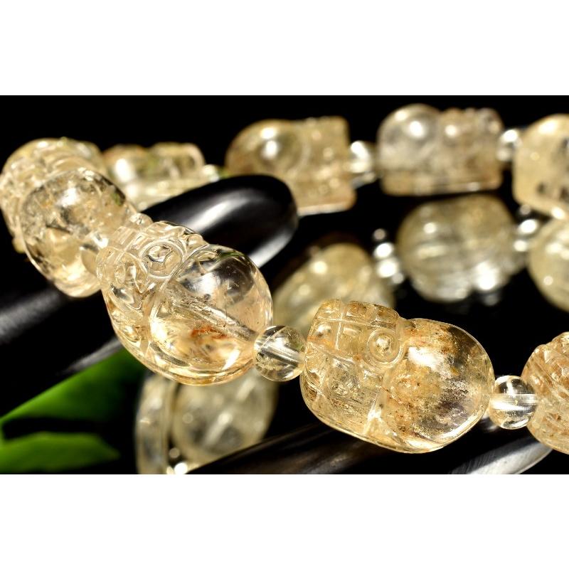 ゴールデンスキャポライトブレスレット