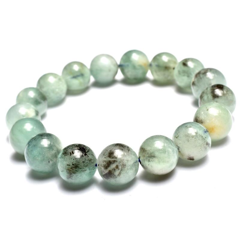 1点物】まろやか質感 グリーンベリル(アクアマリン) 12.5-13mm