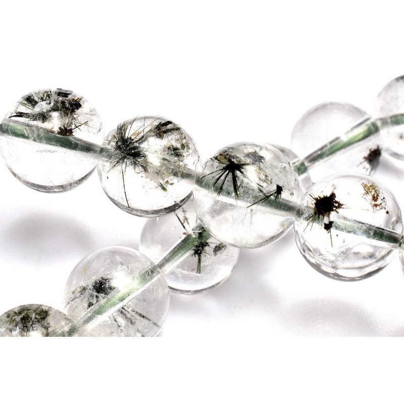 1点物】希少◇星入り ホーランダイトインクォーツ(ウニ水晶) 9.5mm