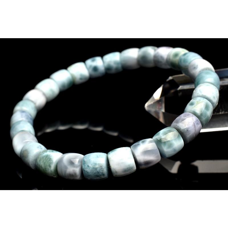 1点物】希少◇人気アイテム パープルラリマー 6.5x7.5mm チューブ