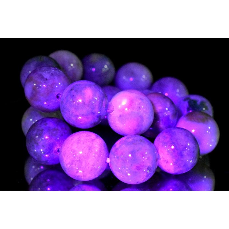 1点物】マルチカラー ハックマナイト 10.5mm ブレスレット _MA7456