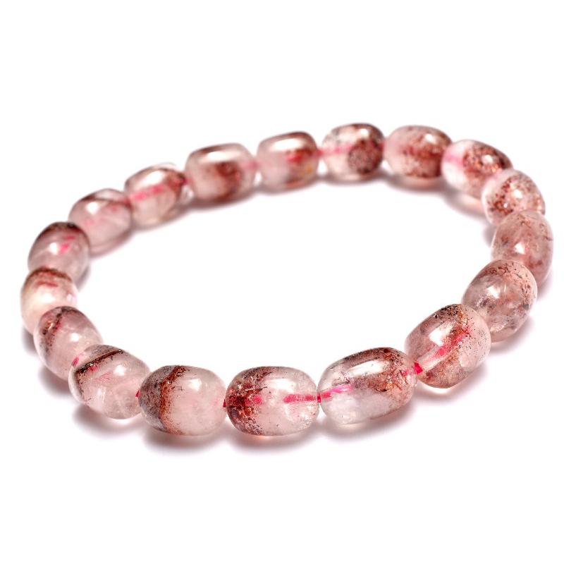 ★レッドファントムスーパーセブン 7ミリ珠ブレスレットC(SA) ☆レッドファントムスーパーセブン 7ミリ珠ブレスレットC(SA)