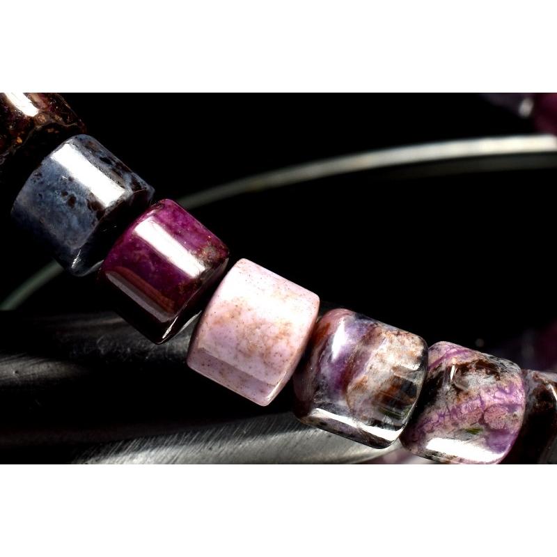 1点物】高発色◇癒やしの石 スギライト(杉石) 5.5-6x6.5mm チューブ 