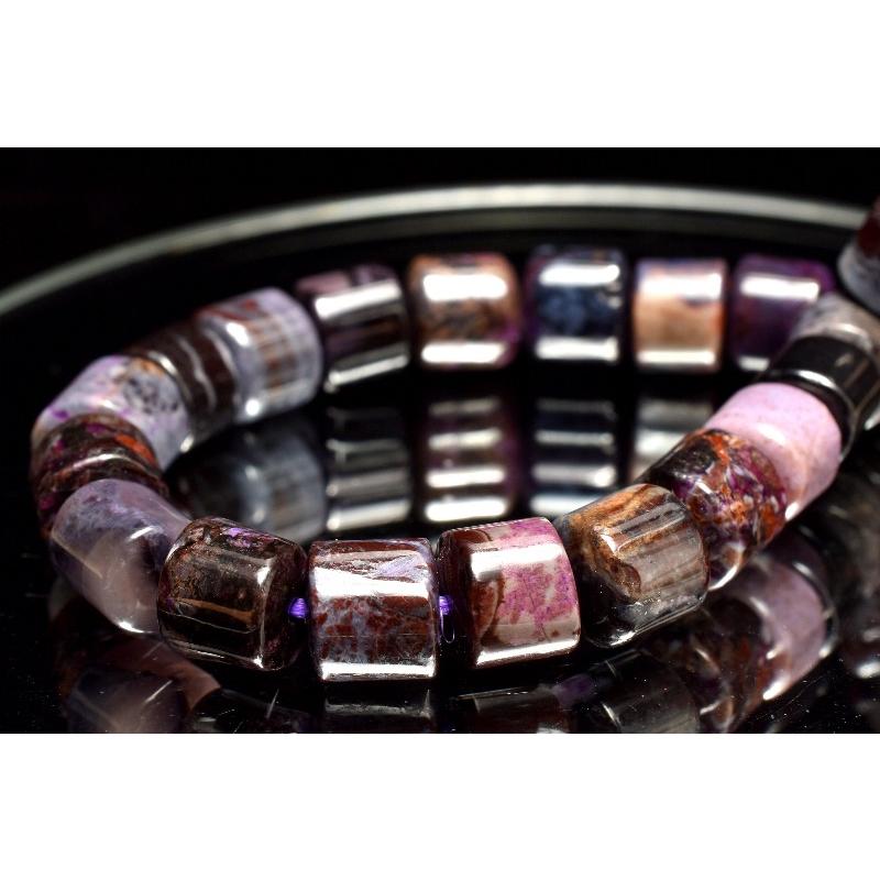 1点物】高発色◇癒やしの石 スギライト(杉石) 5.5-6x6.5mm チューブ 