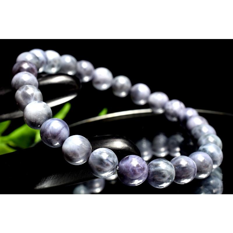 1点物】AAA希少◇人気アイテム パープルラリマー 7.5mm ブレスレット