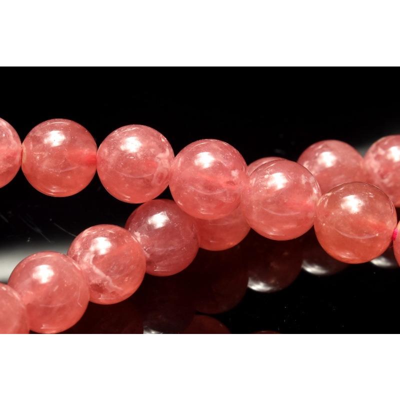 1点物】AA☆アルゼンチン産 インカローズ 8mm ブレスレット