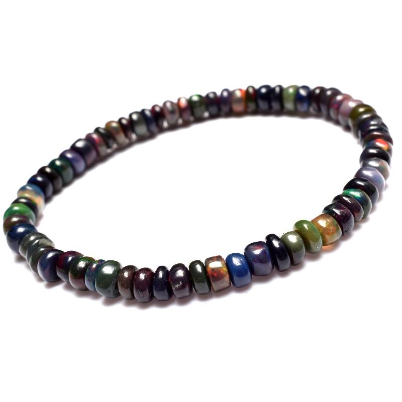 1点物】AA☆エチオピア産 ブラックプレシャスオパール 2-3x5mm ボタン