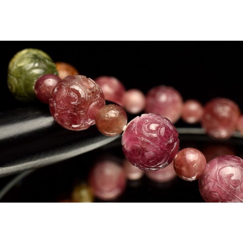 1点物】AA☆レアカラー入り！ ウォーターメロントルマリン 9.5(丸玉5