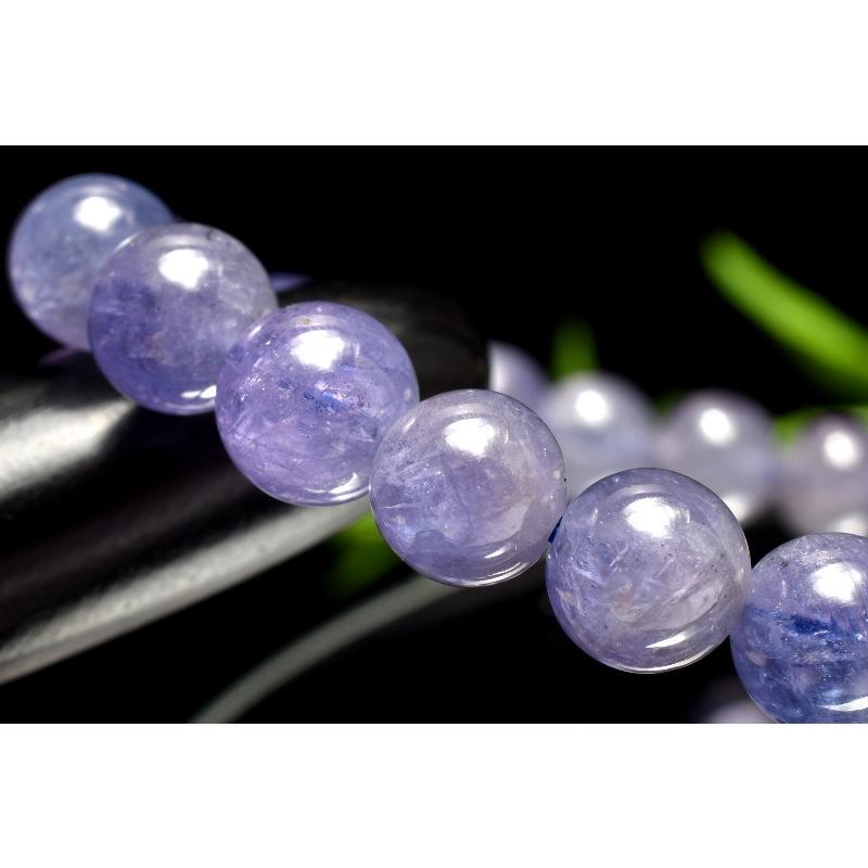 1点物】高品質◇マルチカラー タンザナイト 7mm ブレスレット _MA9916