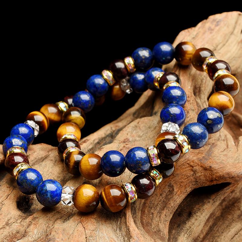 1月デザイン】選べる3種☆ 天然石 パワーストーン ガーネット