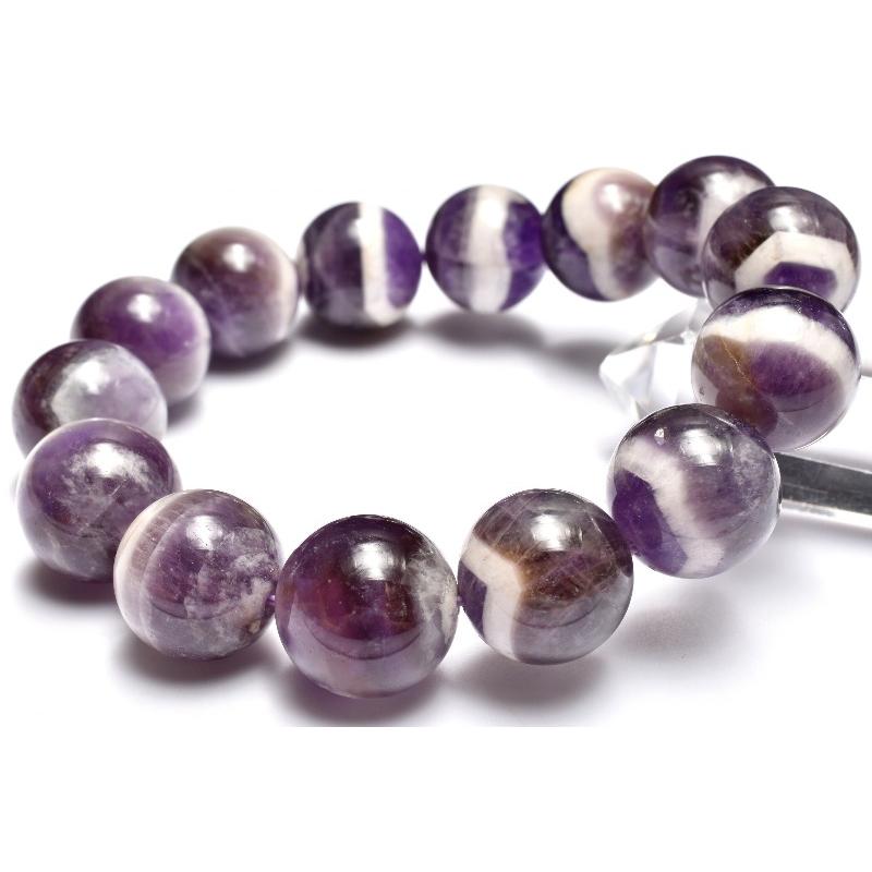 AAAランク アメジスト ブレスレット 17号 AAAランク アメジスト ブレスレット 17号