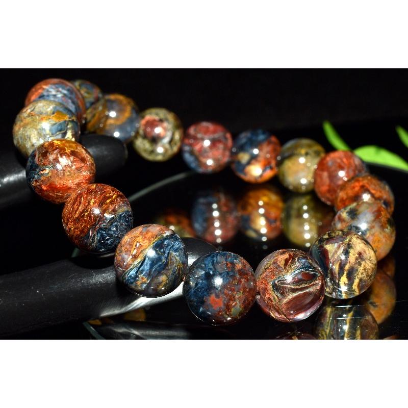 天然石 ゴールデン ピータサイト ゴールデンピーターサイト 16ミリ 内径19