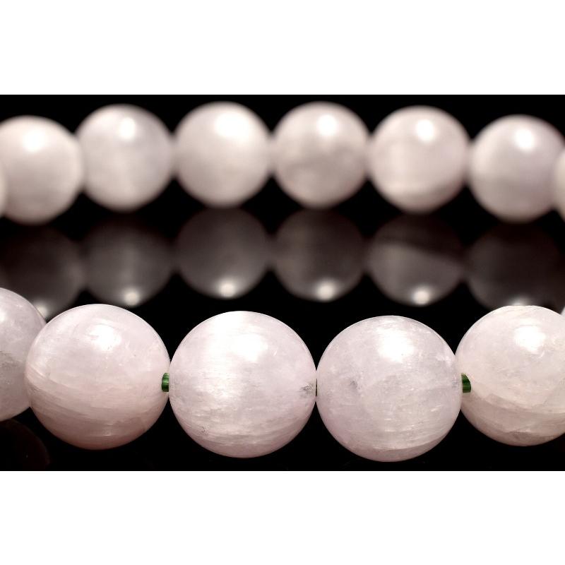 1点物】キャッツアイ効果 クンツァイト 8.5mm ブレスレット _MC1467