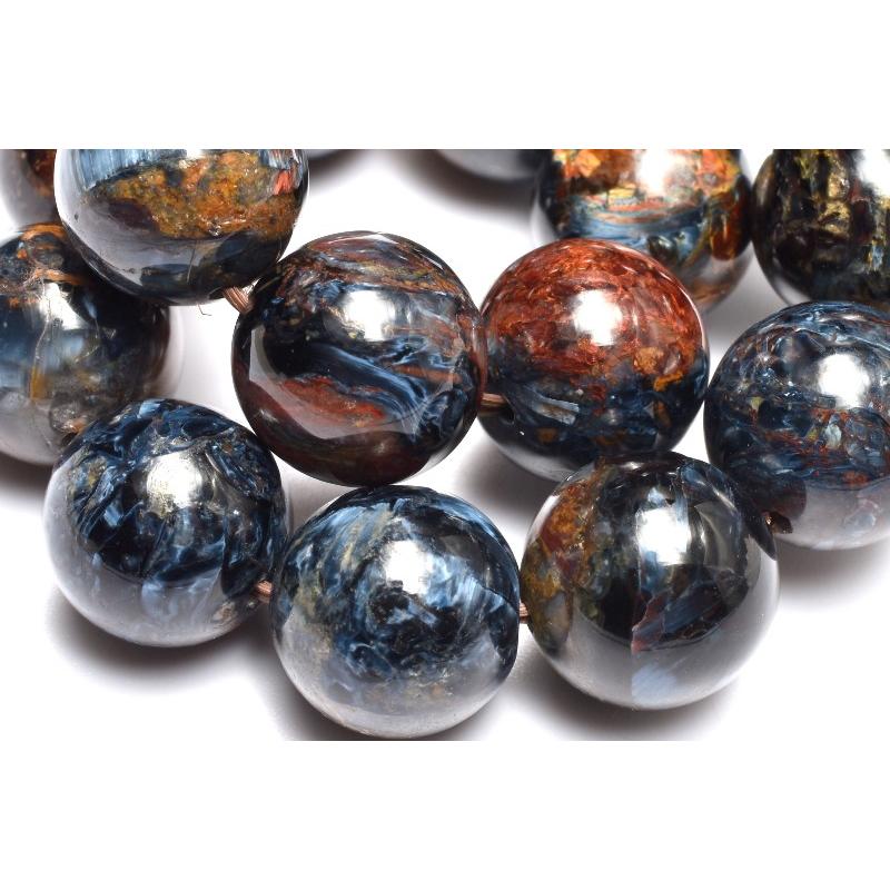 1点物】嵐の石◇シリカ共生 ピーターサイト 12.5mm ブレスレット