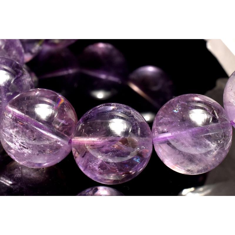 1点物】希少◇バイカラー アメトリン 14mm ブレスレット _MC1932 