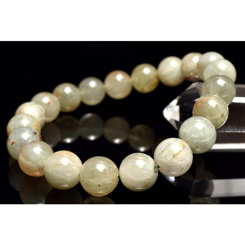 1点物】希少カラー◇庭園水晶 グリーンアンフィボールインガーデン