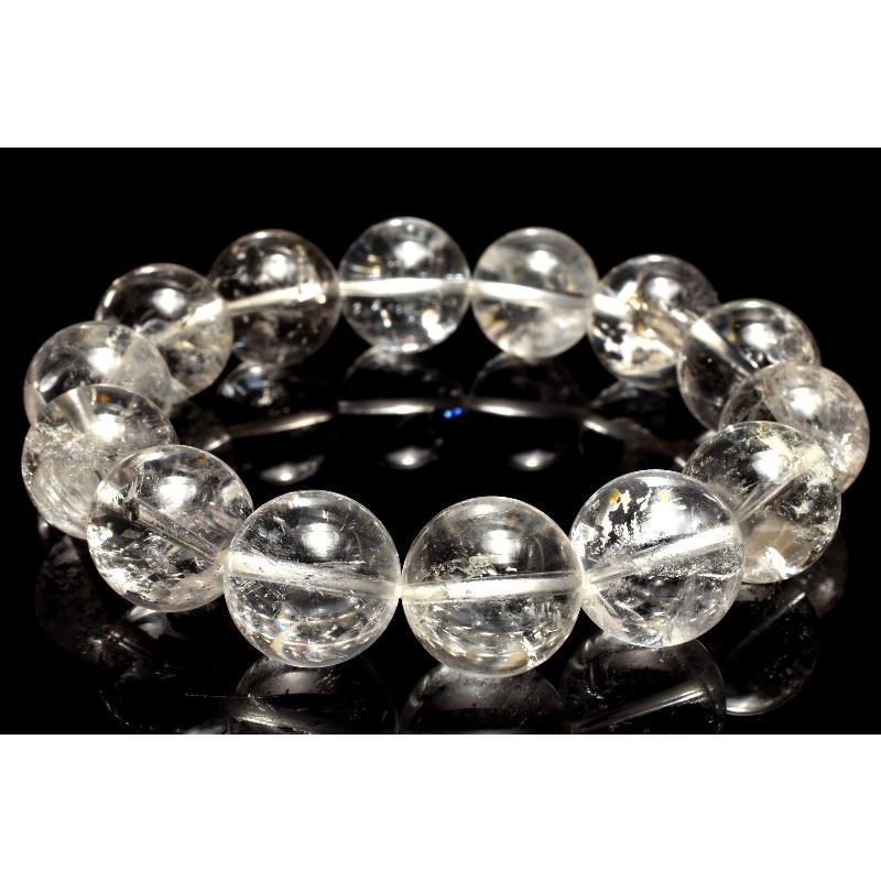 1点物】数量限定◇希少 クォーツインクォーツ(貫入水晶) 15-15.5mm