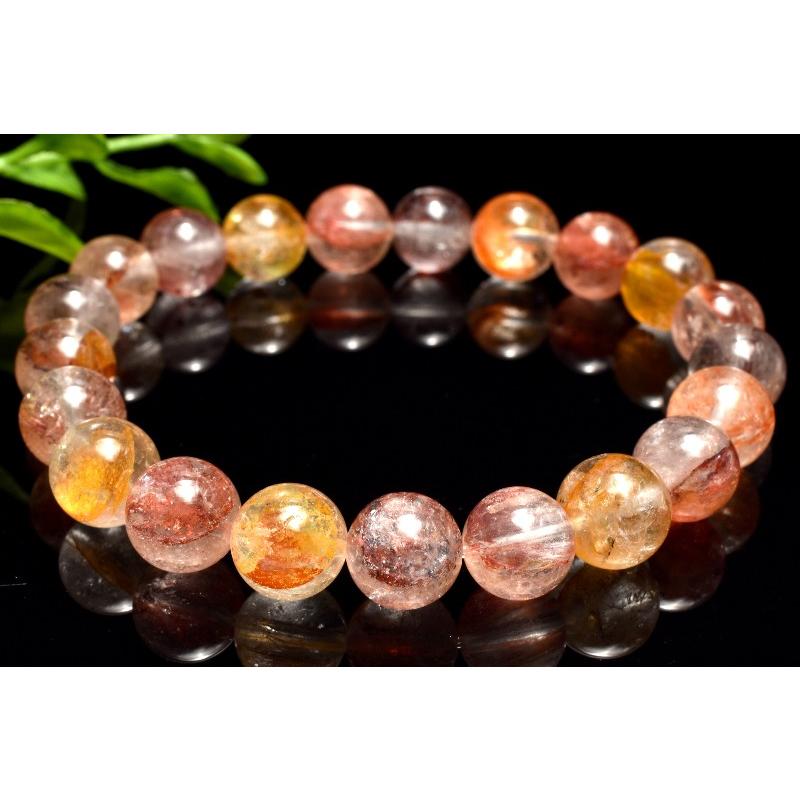 1点物】泳ぐように彩る錦鯉の結晶 オーロラクォーツ(ライモナイトイン