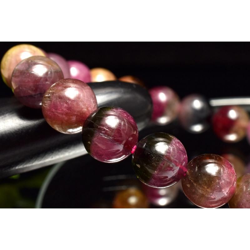 1点物】バイカラー◇キャッツアイ効果 ウォーターメロントルマリン