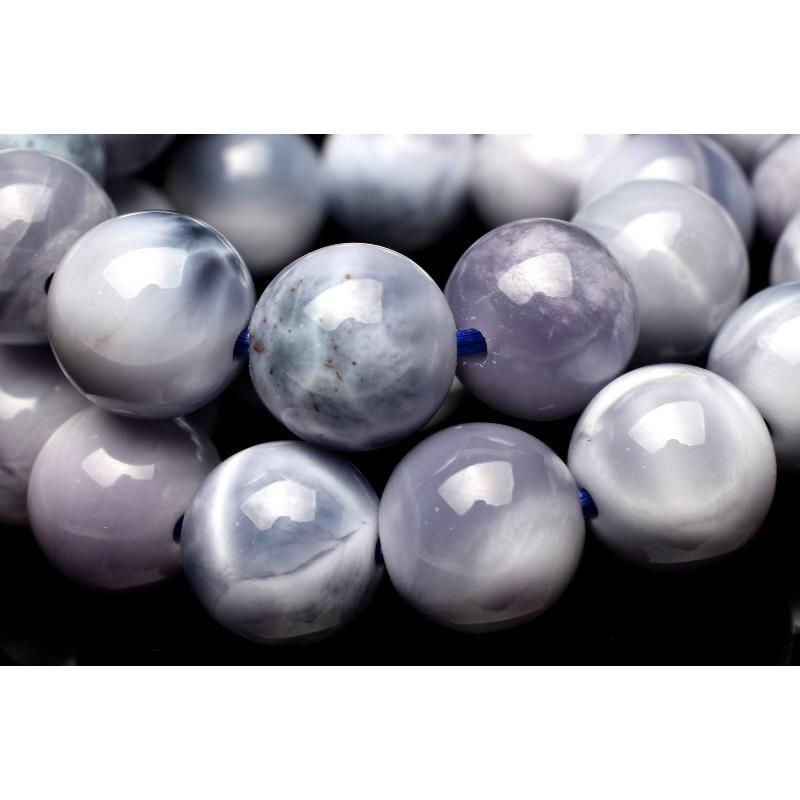 1点物】AAA希少◇人気アイテム パープルラリマー 7mm ブレスレット