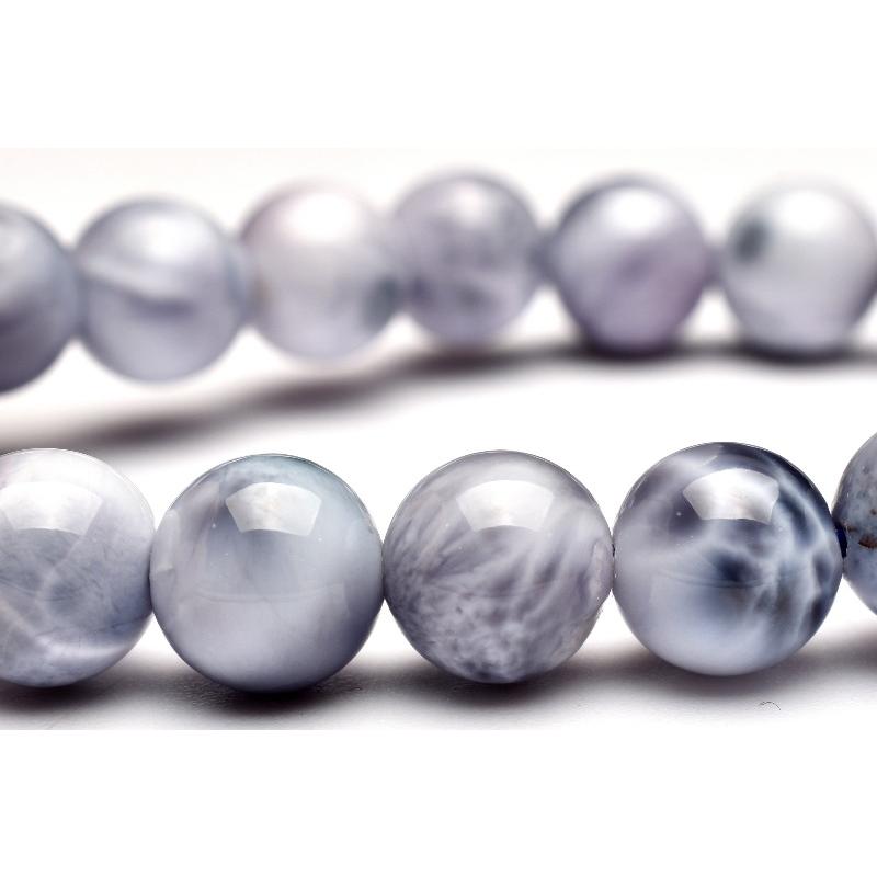 1点物】AAA希少◇人気アイテム パープルラリマー 7mm ブレスレット