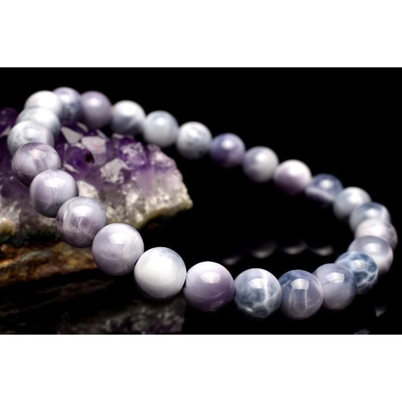 パープルラリマー ブレスレット L-1M パープルラリマー ブレスレット L-1M