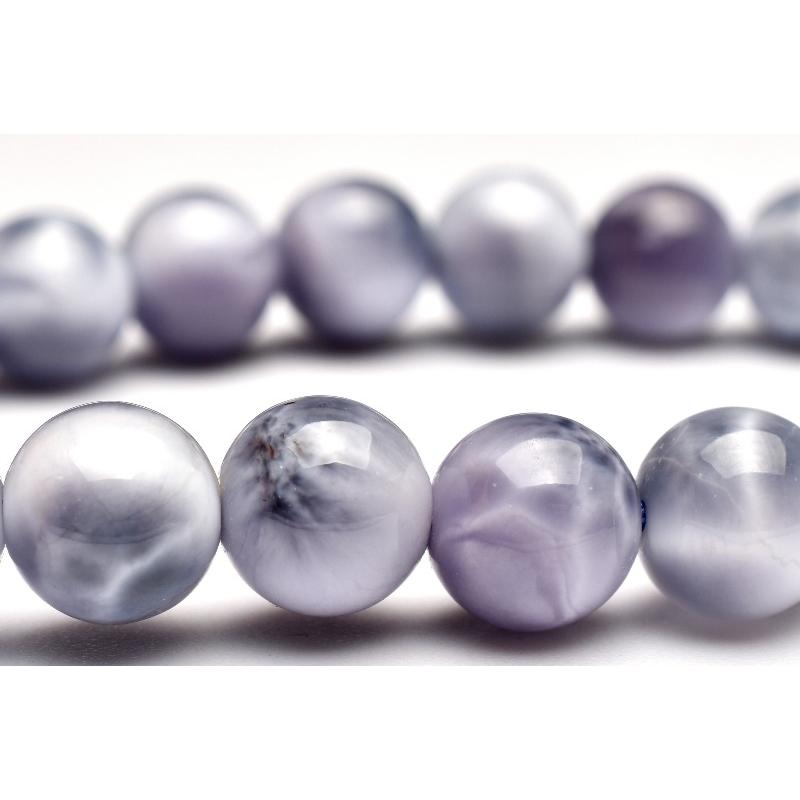 1点物】AAA希少◇人気アイテム パープルラリマー 7mm ブレスレット