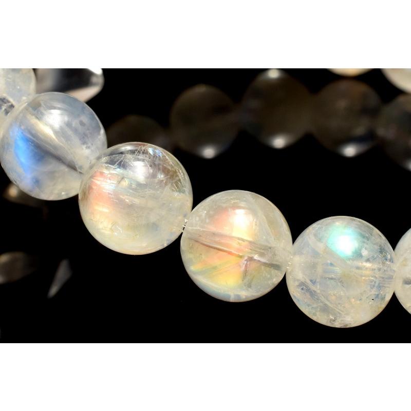 1点物】AAAオーロラシラー☆マダガスカル産 レインボームーンストーン