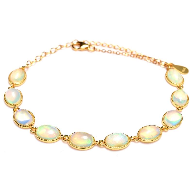 1点物】AAAA☆エチオピア産 Silver925 プレシャスオパール 7-7.5x4.5