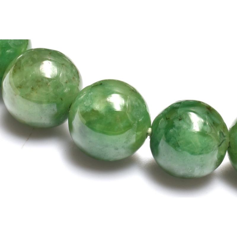 1点物】新緑のような発色 アイドクレース(ベスビアナイト) 9mm