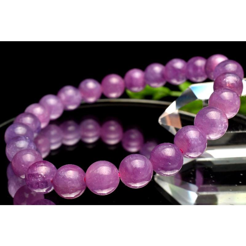 1点物】南アフリカ産◇高品質 ルビー 7.5mm ブレスレット _MC2748