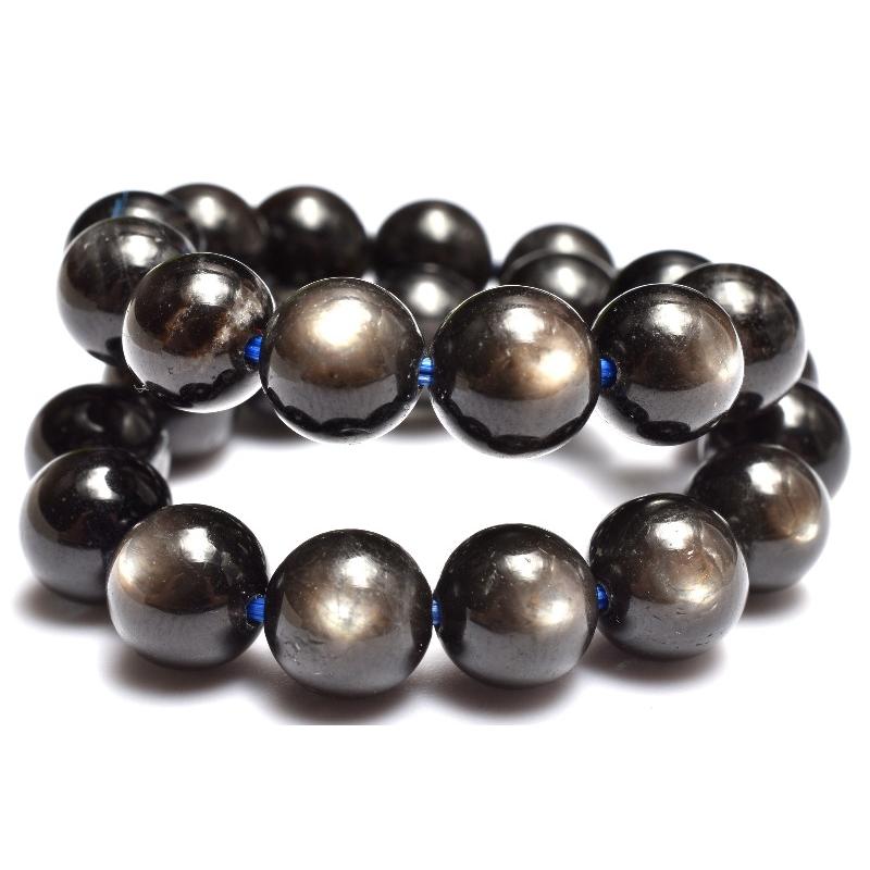 1点物】AA南アフリカ産☆金属シラー ブラックスターアクアマリン 7mm