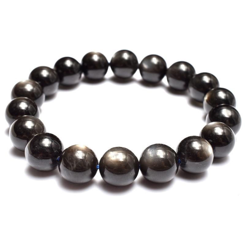 1点物】AA南アフリカ産☆金属シラー ブラックスターアクアマリン 11mm