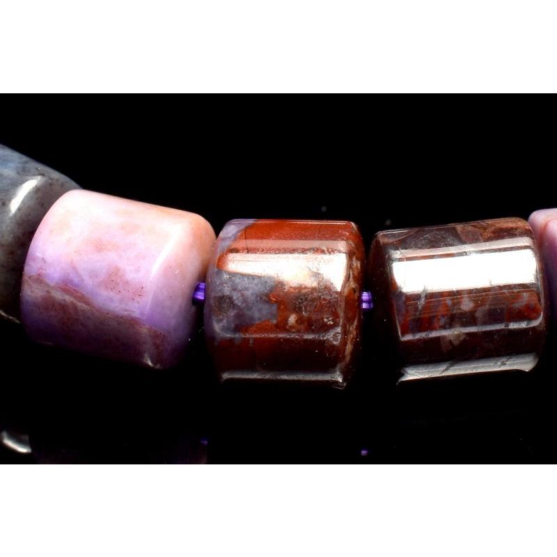 1点物】高発色◇癒やしの石 スギライト(杉石) 7-8x7.5mm チューブ 