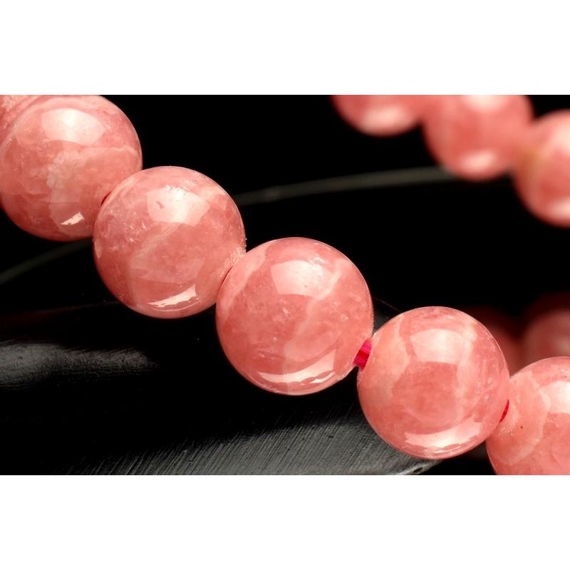 1点物】AA☆アルゼンチン産 インカローズ 7mm ブレスレット _MC3101