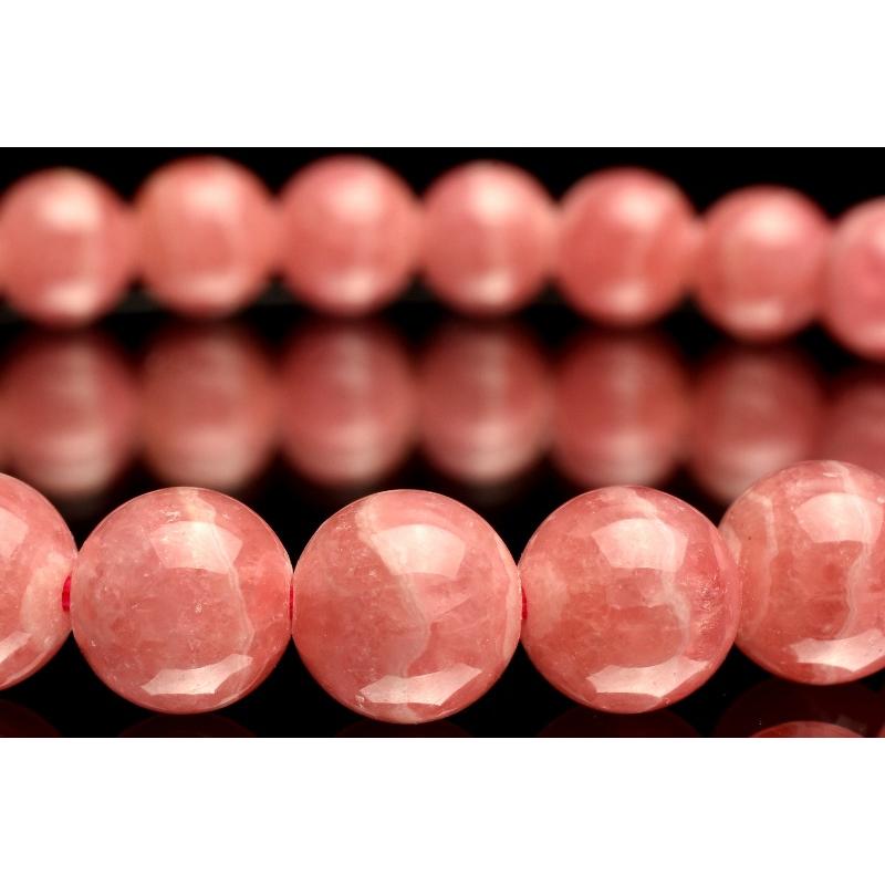 1点物】AA☆アルゼンチン産 インカローズ 7mm ブレスレット _MC3101