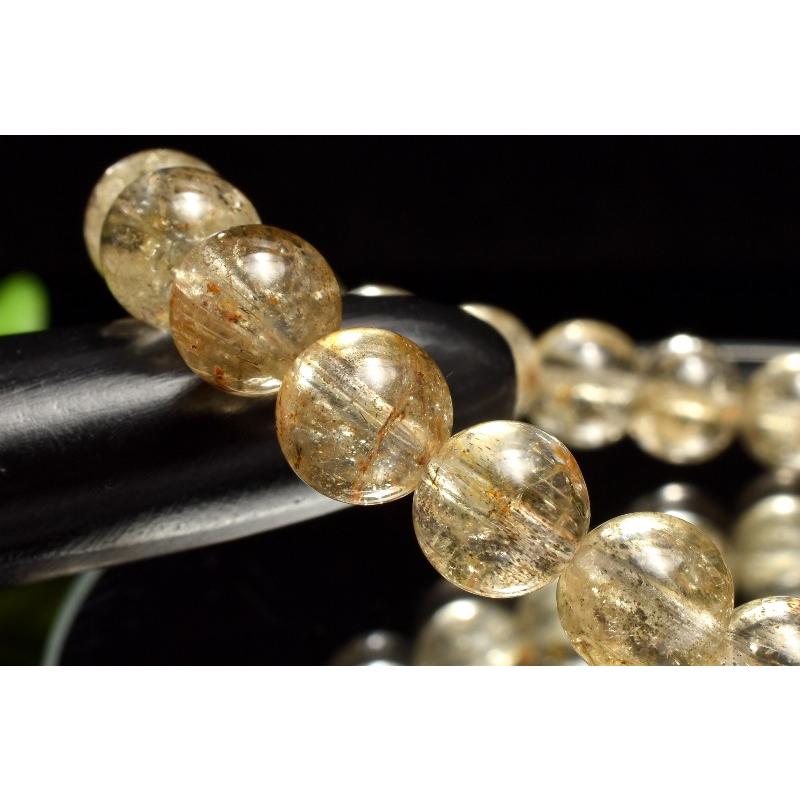 1点物】幸運を引き寄せる！ ゴールデンスキャポライト 7.5mm