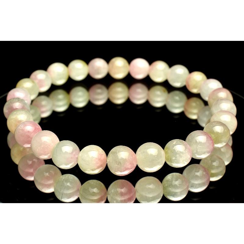 1点物】AA☆淡彩が美しい高品質 ウォーターメロントルマリン 7mm