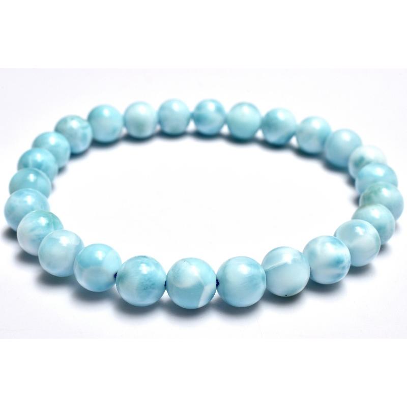 超極上 天然　ラリマー　ドミニカ　ブレスレット　カリブ海　ブルーペクトライト 超極上 天然 ラリマー ドミニカ ブレスレット カリブ海 ブルーペクトライト