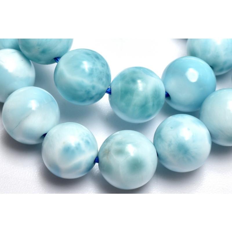 【⭐️完全新品超美麗・カリブ海のブルー⭐️】ドミニカ国産 天然ラリマー ブレスレット ⭐️完全新品超美麗・カリブ海のブルー⭐️】ドミニカ国産 天然