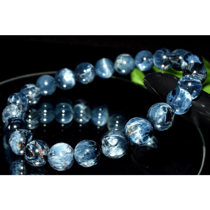 1点物】AAAA☆シャトヤンシー効果 ピーターサイト 8mm ブレスレット