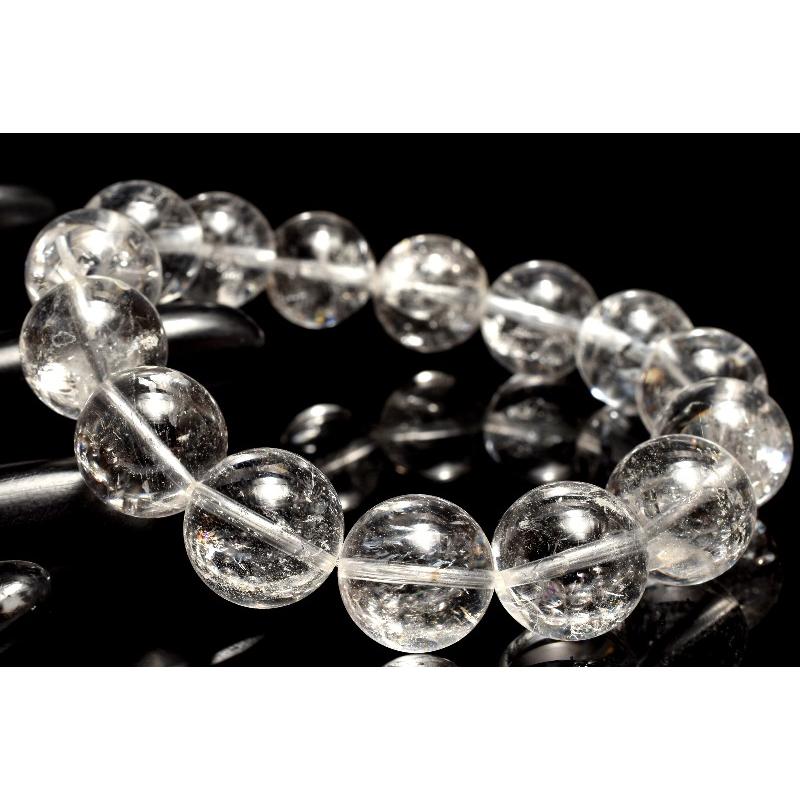 1点物】ザンビア産◇透明虹入り アイリスクォーツ 14-14.5mm 