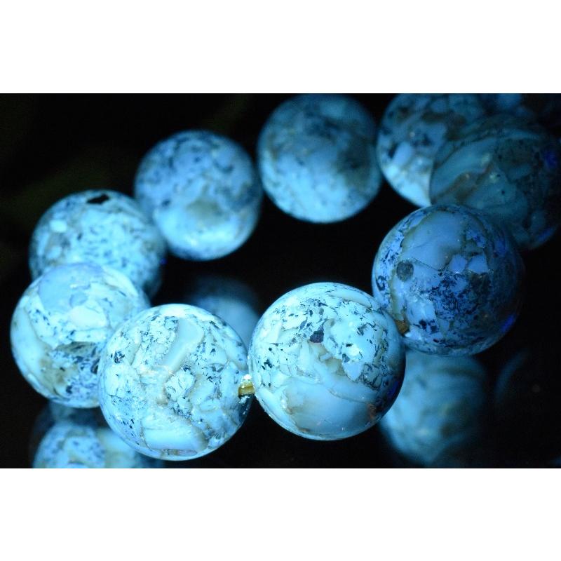 1点物】ロシア産 アンバー琥珀(薬珀) 12.5mm ブレスレット _MC3455 